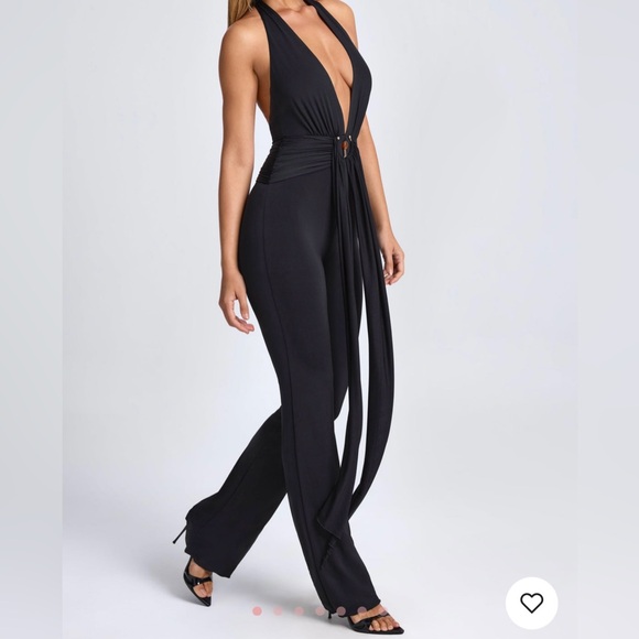 Oh polly black jumpsuit - Picture 3 of 4